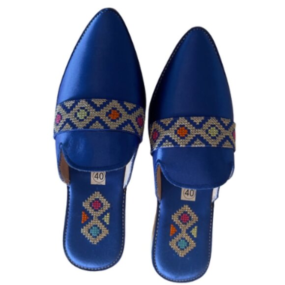 BZRD Moroccan Babouche Slippers - Picture 1 of 5